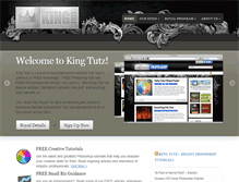 Tablet Screenshot of kingtutz.com